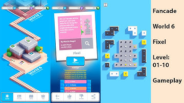 Fixel Level 01-10 Gameplay (Fancade)