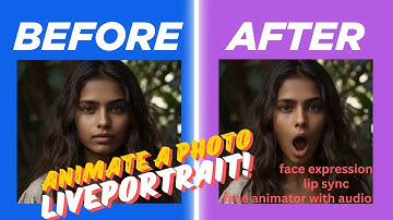 how to animate a photo using AI  LivePortrait Step by Step Tutorial