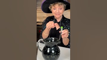 DIY Floating Potion ✨ #halloweencrafts #potion #witch #floating #halloween