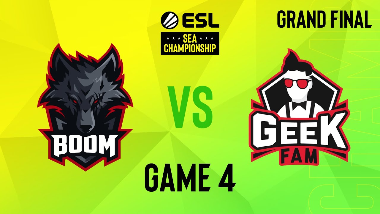 BOOM Esports vs Geek Fam - Game 4 GRAND FINAL [ESL SEA Championship]