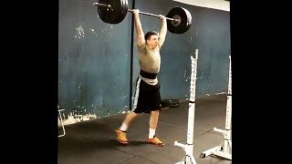 255# split jerk triple for Ari