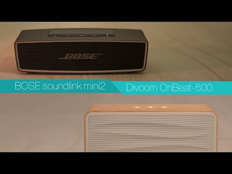 BOSE soundlink mini2 vs Divoom OnBeat-500 | Bluetooth Speaker Review