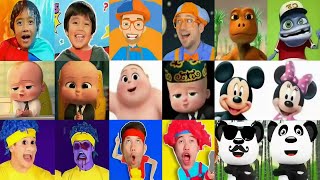 Ryan’s World & Blippi & Boss Baby & D Billions - KulikiTaka Ti №7