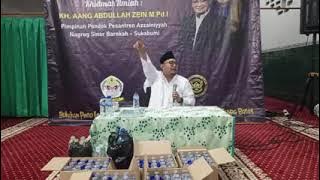 KH. AANG ABDULLAH ZEIN M.Pd.I - MAULID NABI & MANAKIB - Masjid Nurul Hikmah Rancameong