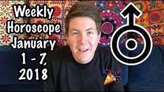 Weekly Horoscope for January 1 - 7, 2018 | Gregory Scott Astrology