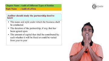 Audit of a Firm - Audit of Different Entity - Auditing and Assurance