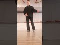 #Закрытая перемена с левой ноги. #Медленный вальс. #Спортивные бальные танцы.