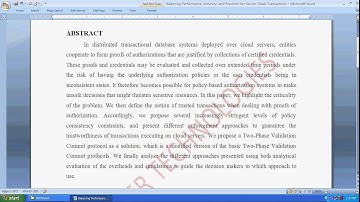 Balancing Performance, Accuracy, and Precision for Secure Cloud Transactions