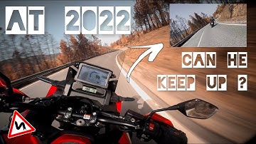 HONDA AFRICA TWIN 2022 | Hard to keep up?🚀  [4K RAW Onboard]