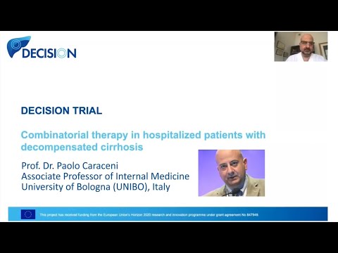 DECISION: The clinical trial of the project (by Paolo Caraceni from UNIBO, Italy)