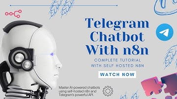 Create Telegram Chatbot With Self Hosted n8n | Webhooks | ngrok | n8n Full Course #n8n #ai #aiagents