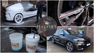 BMW X6 M50D Exterior Wash & Decontamination - Daily Driven