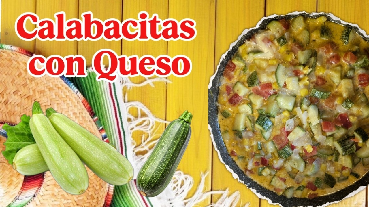 Calabacitas con Queso #calabasas #queso