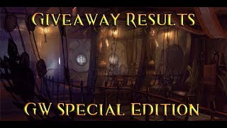 [GW2] Our giveaway winners are announced!