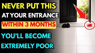 Be Careful! Just One Small Mistake at Your Front Door Could Wipe Out Your Money and Luck!
