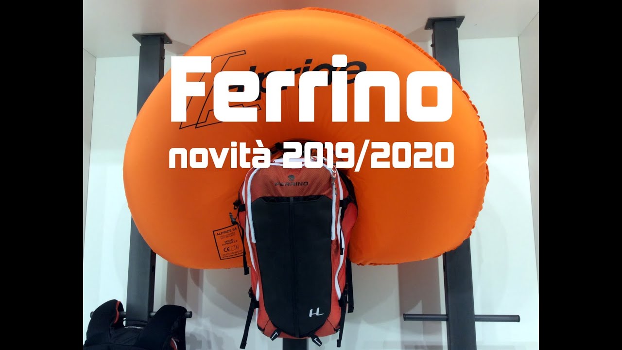 Ferrino zaino airbag Full Safe 2019/2020 - YouTube