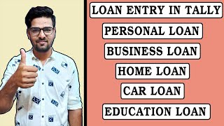 Loan Entry in Tally | Personal Loan, Business Loan, Home Loan, Car Loan All in One screenshot 5