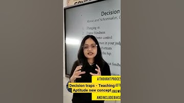 Decision traps - Teaching Aptitude new concept #teachingaptitudeclass #teachingaptitude #ugcnet