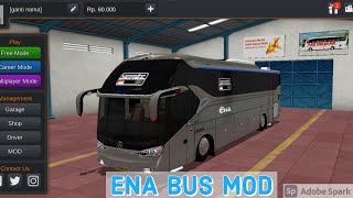 ENA BUS MOD NEW UPDATE WITH  LINK..BUS LOAD AND GAMEPLAY
