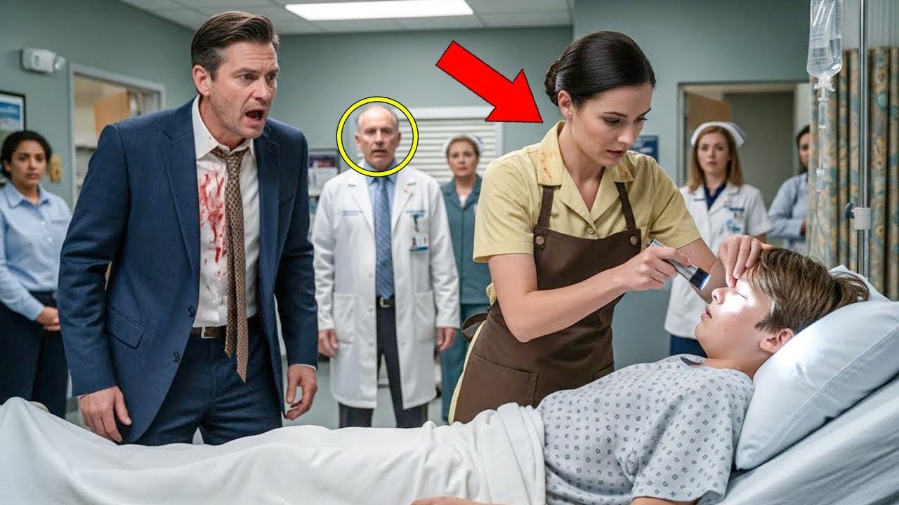 17 Doctors Can't Save The Billionaire’s Son — Until Poor Waitress Spots What They Missed...