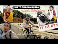 It hurts  long live dalailama   solo cycling  bir to dharamshala  tibetan vlogger 