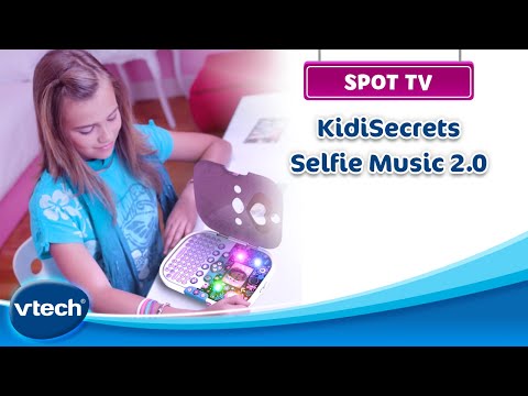 VTech - Journal intime électronique - KidiSecrets Selfie Music noir