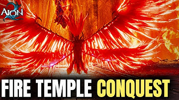 Fire Temple Conquest Clear - Ranger PoV | Aion 2