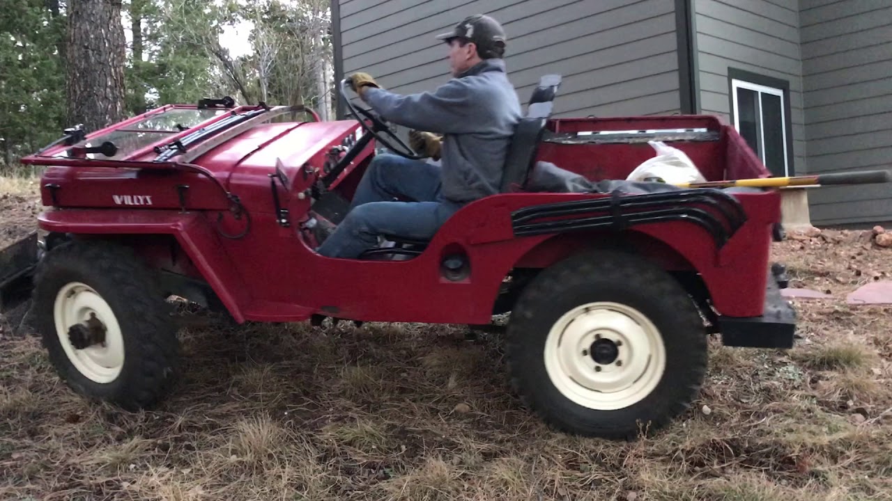 Willys Cj A Done Moving Base For Hot Tub Youtube