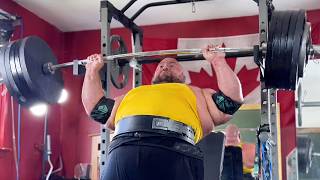 He Finally Did The World's Heaviest Strict Press