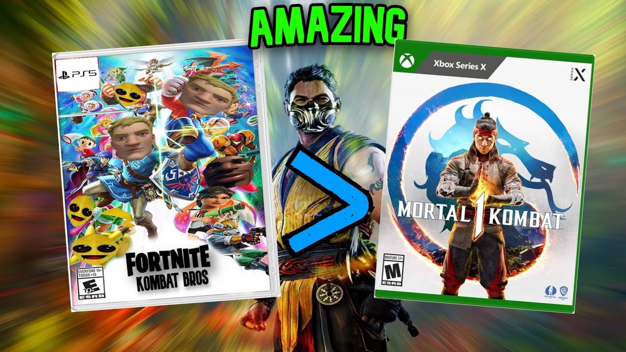 This Fortnite Fighting Game MIGHT Be Better Than Mortal Kombat 1...