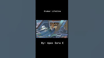 When Lifeline has a Kraber #apexlegends  #shorts  #ranked #apex #fyp