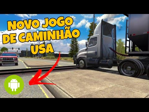 NOVO JOGO DE CAMINHÃO PARA CELULAR - USA 3D TRUCK SIMULATOR 2016 