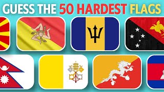 Guess The Country By The Flag Quiz: IMPOSSIBLE EDITION | For Geniuses Only!