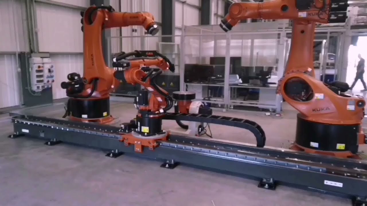 Timelapse of Extreme Robotics Lab(ERL) largescale industrial robotics testbed