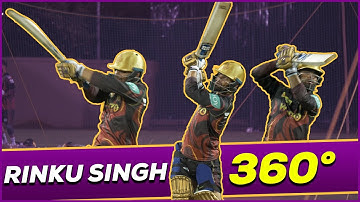 Rinku Singh goes 360° in the nets | KKR