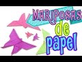 Como hacer MARIPOSAS de Papel /   Manualidades con Mariel Picazo
