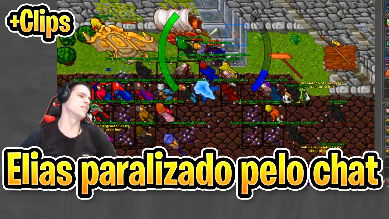 Chat Tibia Elias paralisado pelo chat - Tibia #GameLab - YouTube