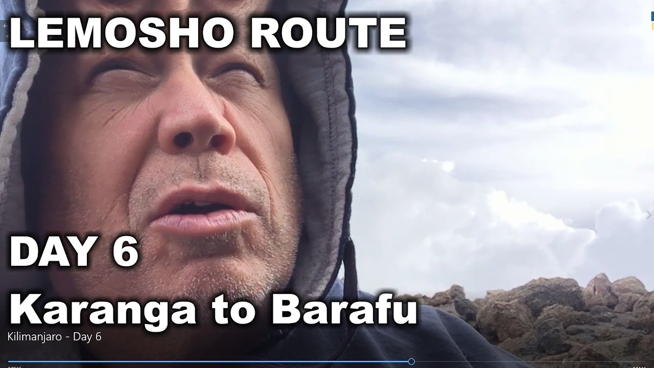 Kilimanjaro  Day 6 - Karanga to Barafu