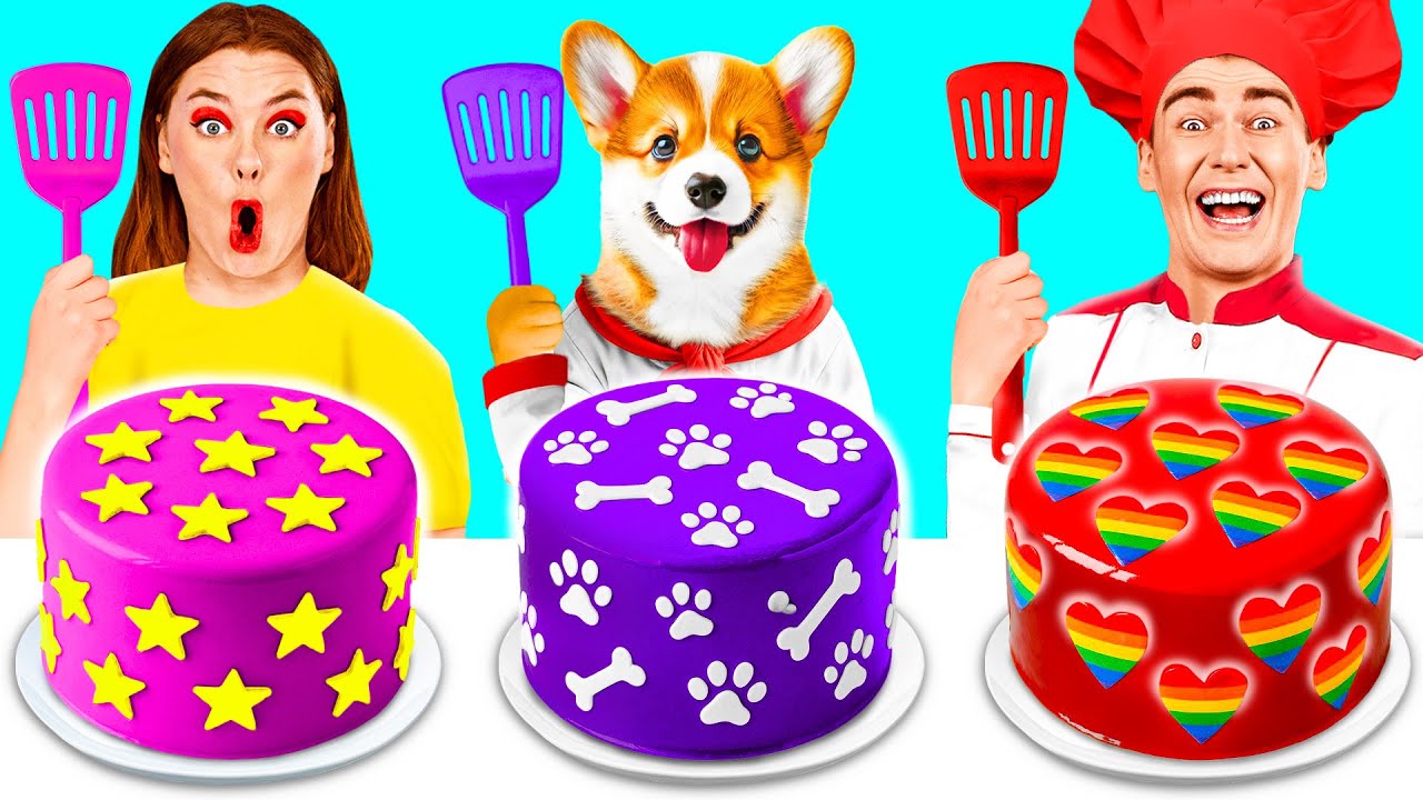 Кулинарный Челлендж: Я против Бабушки с Собакой | Смешные Моменты от Crazy DO