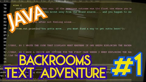 ASMR CODING | Java coding a small backrooms interactive game  Keyboard sounds (part 1)