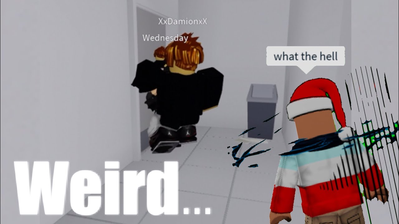 roblox public bathroom simulator is pretty weird.. YouTube