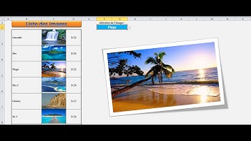 Excel - Comment afficher des Images grâce à une Liste Déroulante