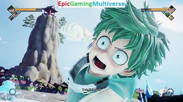 Yusuke VS Deku From The My Hero Academia Series In A Jump Force Anime Characters Battle / Match