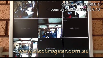 Network Setup for DVR