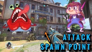 AMAZING DEFENSE ON EICHENWALDE (ENEMY TEAM TRAPPED IN SPAWN)