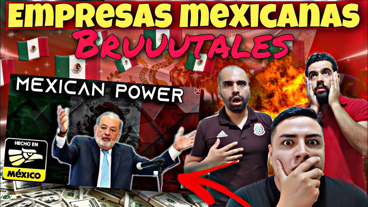 REACCIÓN A LAS 10 EMPRESAS MÁS GRANDES DE MÉXICO!!!! INCREÍBLE 😯😯🤯🤯🤯