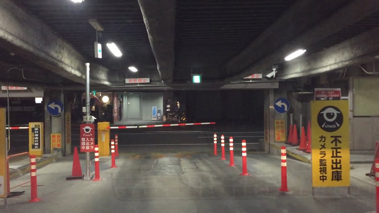 【三重県 四日市市】タイムズトナリエ四日市 立体駐車場（車載動画）