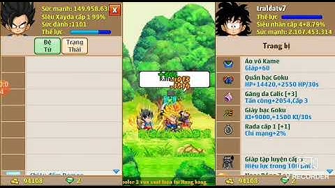 Mở skill 2 của đệ tử vào ngày x2 và cái kết | Ngọc rồng online