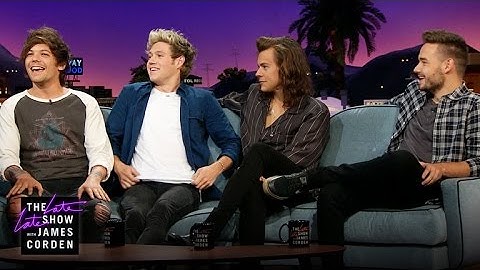 One Direction & James Talk 
