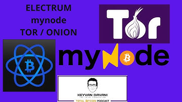 For German-speaking Bitcoiners: Electrum via mynode mit Electrum Tor Hostnamen verbinden.